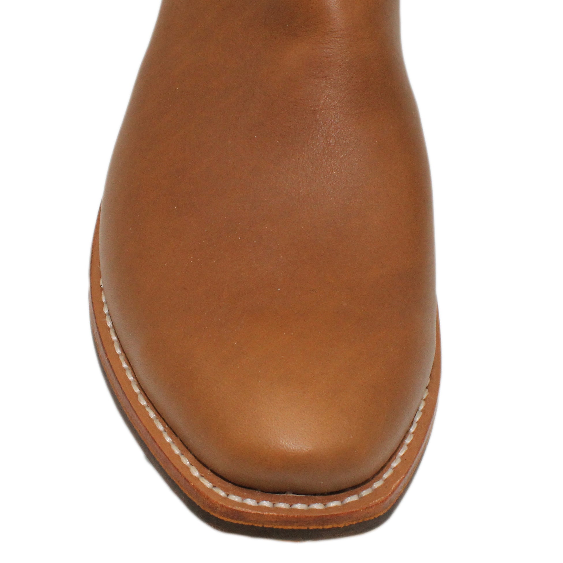 12" Forest upper w/ Beck Classic Stitching
Saddle Timberjack Steer Vamp
Regular Forties Square Toe
Slightly Tapered Heel