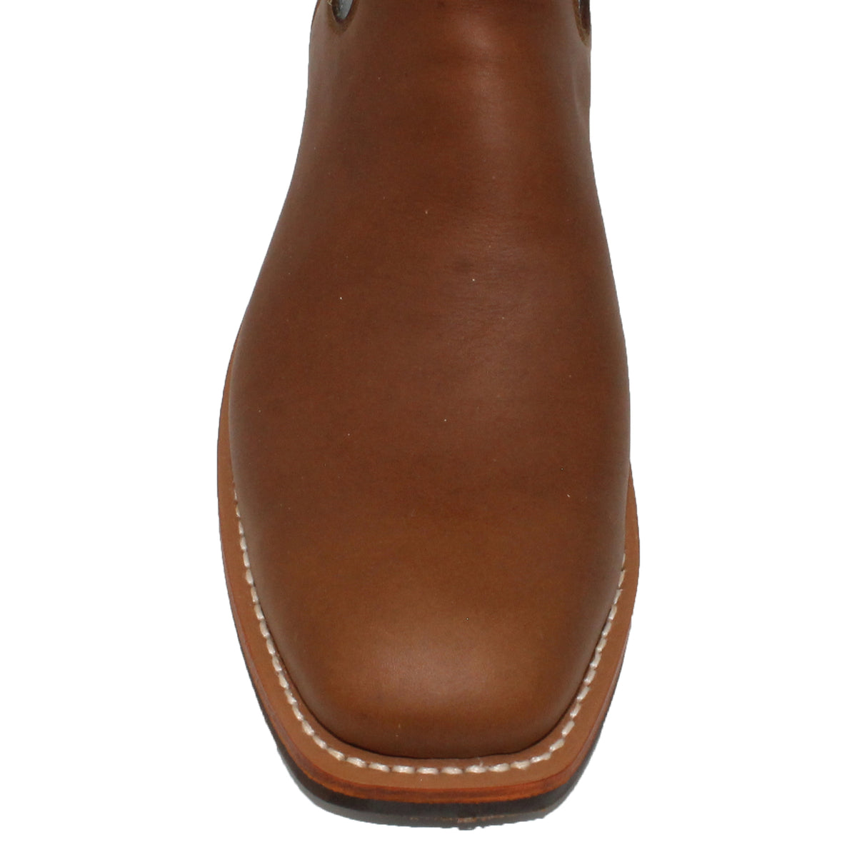 14" Blue Upper w/ Loops Stitching
Saddle Timberjack Steer Vamp
Wide French Square Toe
Slightly Tapered Heel