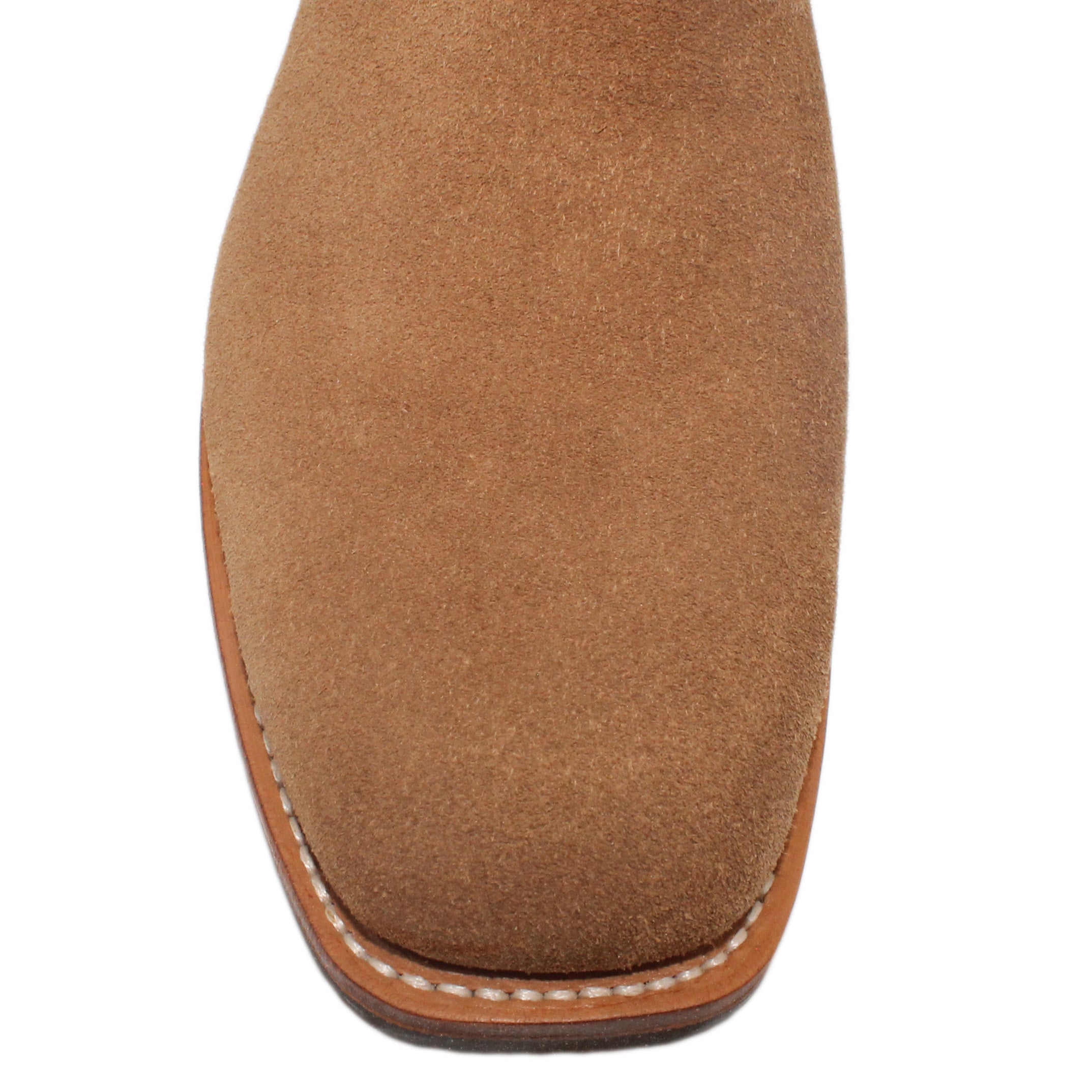14" Brown Upper w/ Beck Classic Stitching
Saddle Timberjack Rough Out Steer Vamp
Wide French Square Toe
Slightly Tapered Heel
