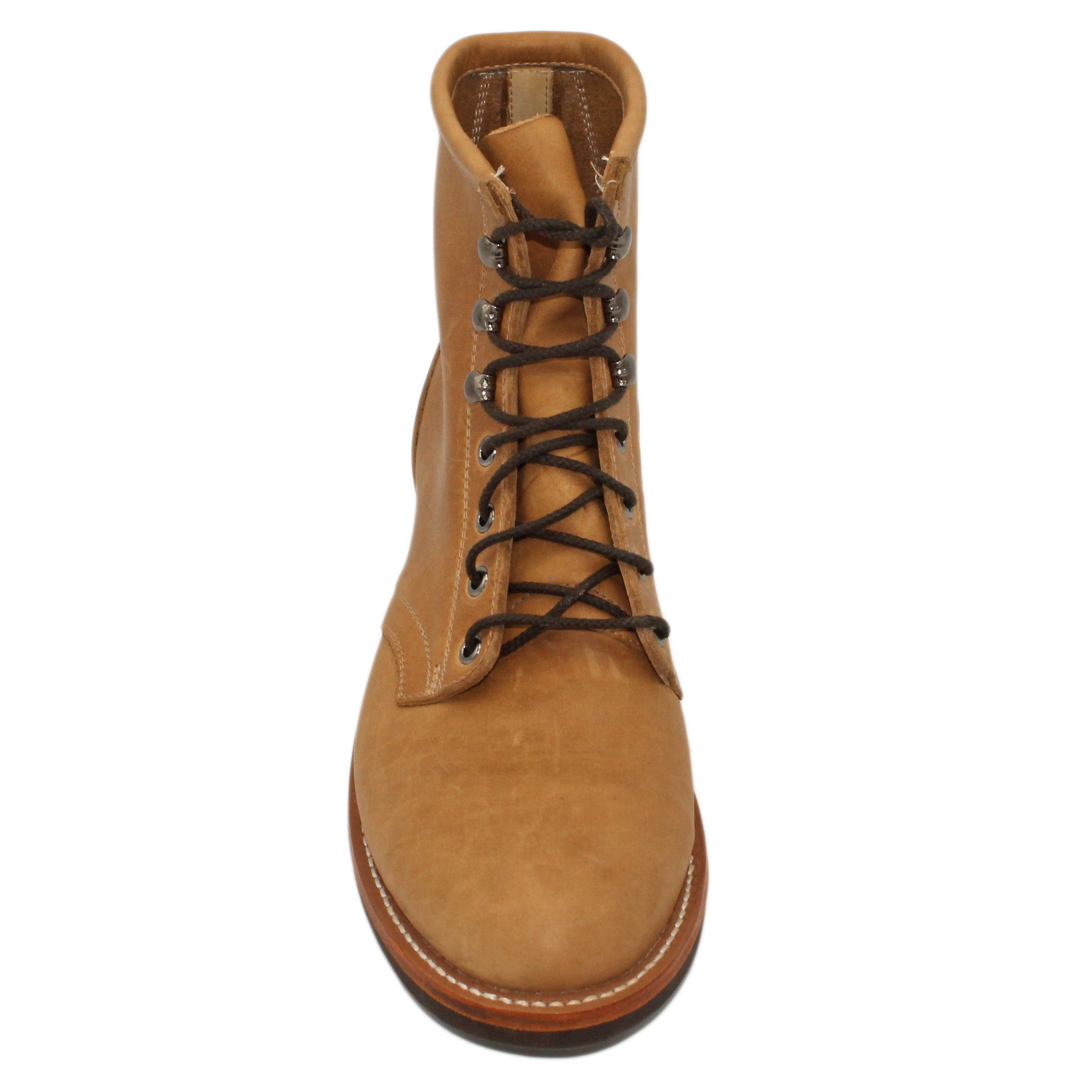 6" Lace-Up
Buckskin Steer
Round Toe
Block Heel