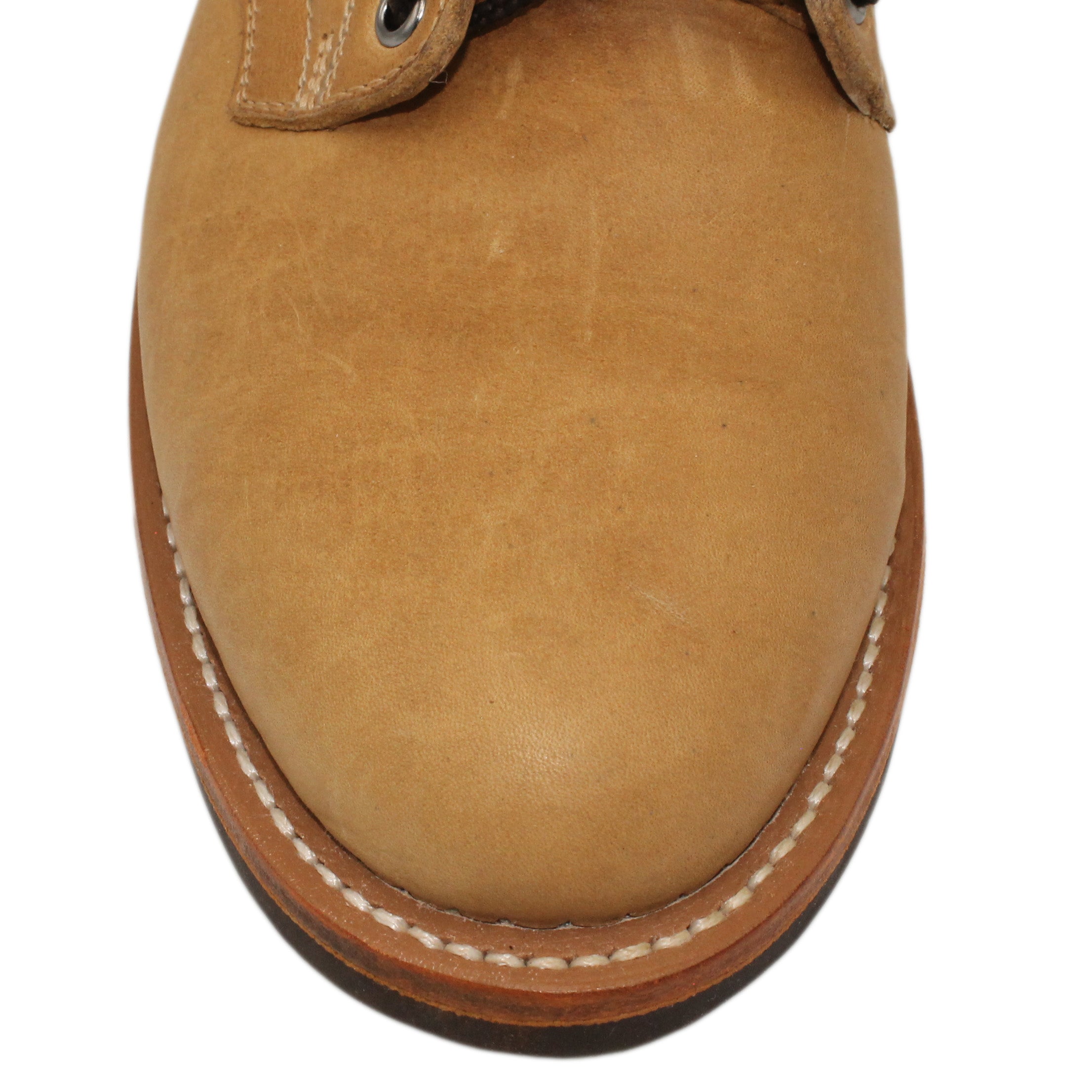 6" Lace-Up
Buckskin Steer
Round Toe
Block Heel