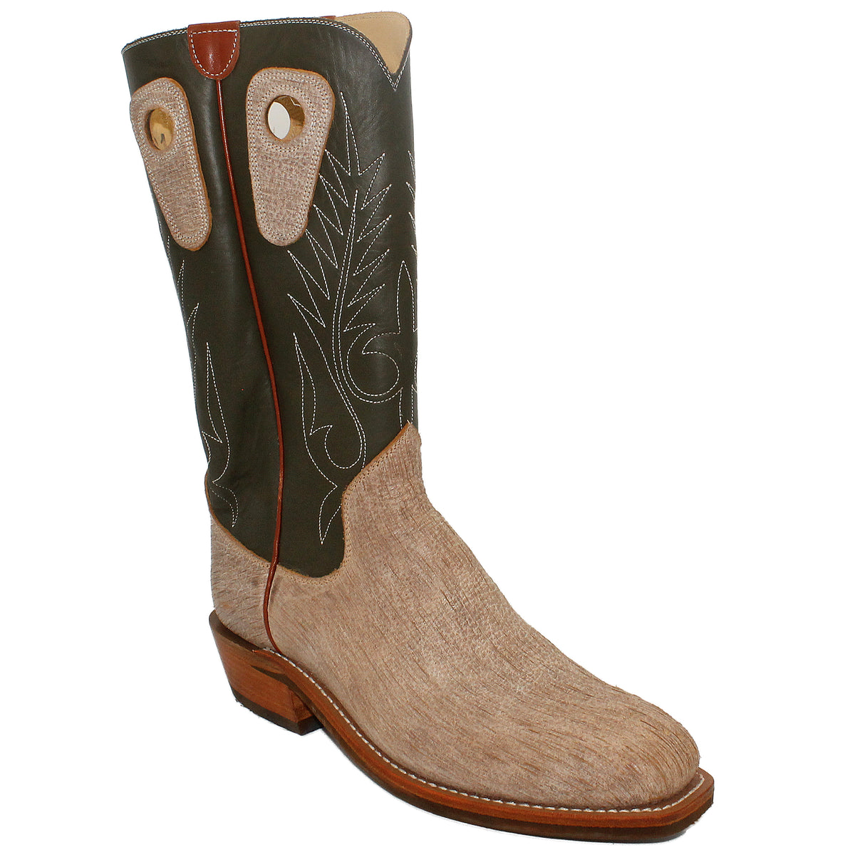 14" Forest upper w/ Beck Classic Stitching
Bifrost Yak Vamp
Regular French Square Toe
Slightly Tapered Heel