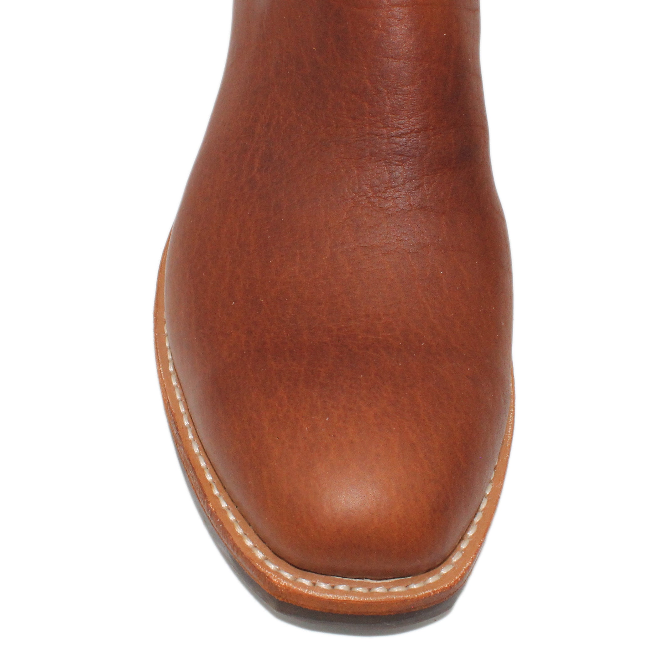 14" Red upper w/ Diamond Stitching
Bison Vamp
Regular French Square Toe
Slightly Tapered Heel