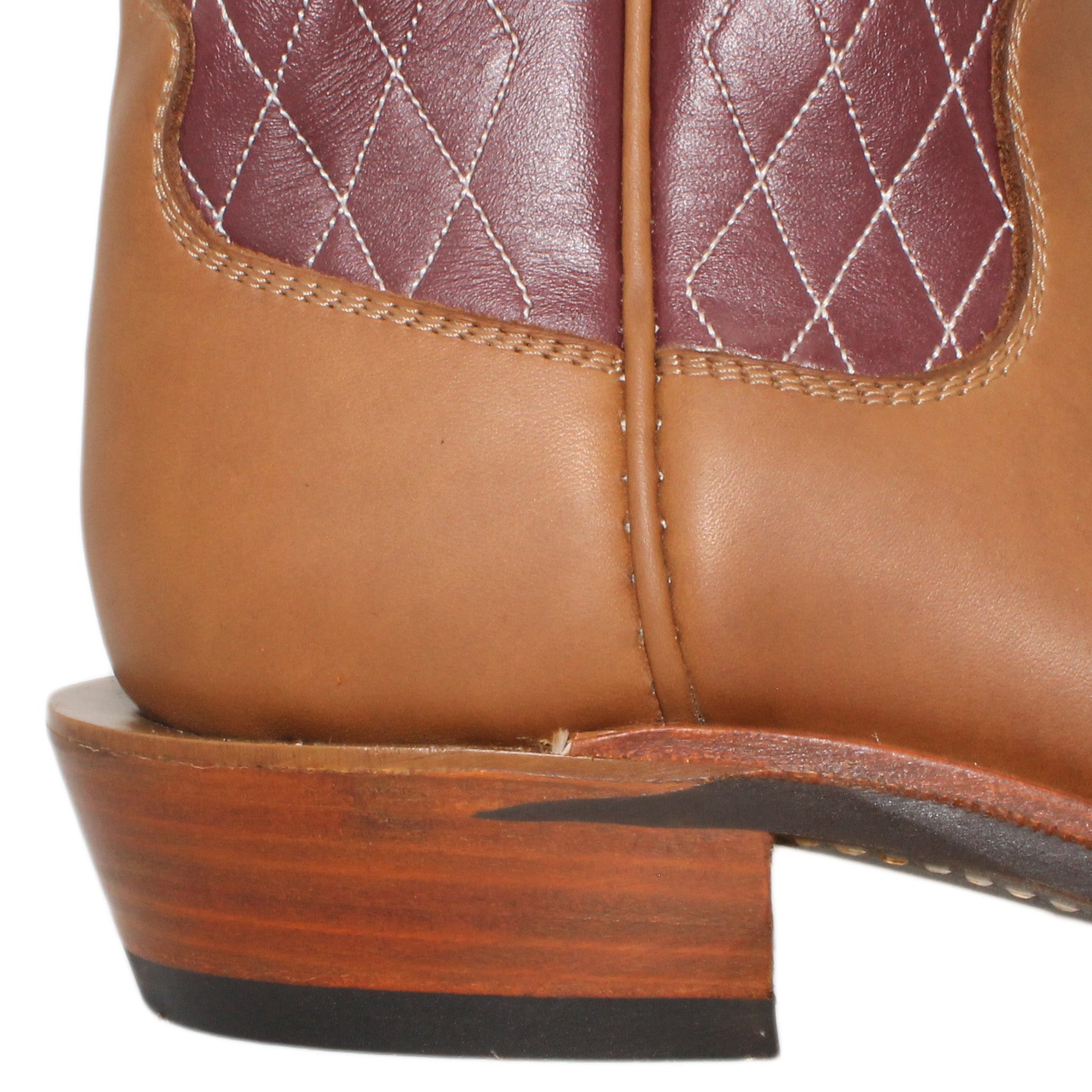 14" Wine Upper w/ Diamond Stitching
Saddle Timberjack Steer Vamp
Regular French Square Toe
Slightly Tapered Heel