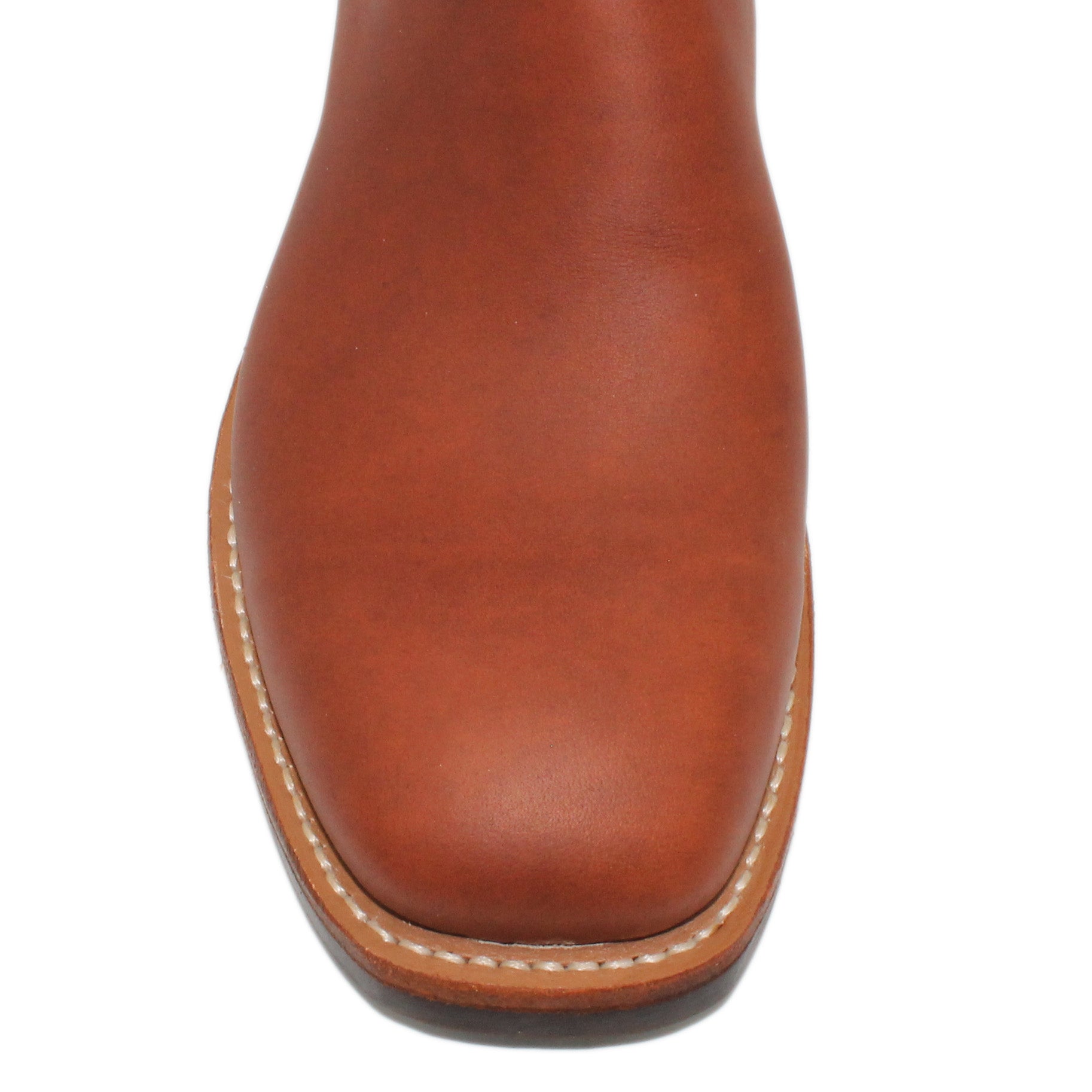 16" Wine Uppers w/ Tulip Stitching
Tan Timberjack Steer Vamp
Wide French Square Toe
Slightly Tapered Heel