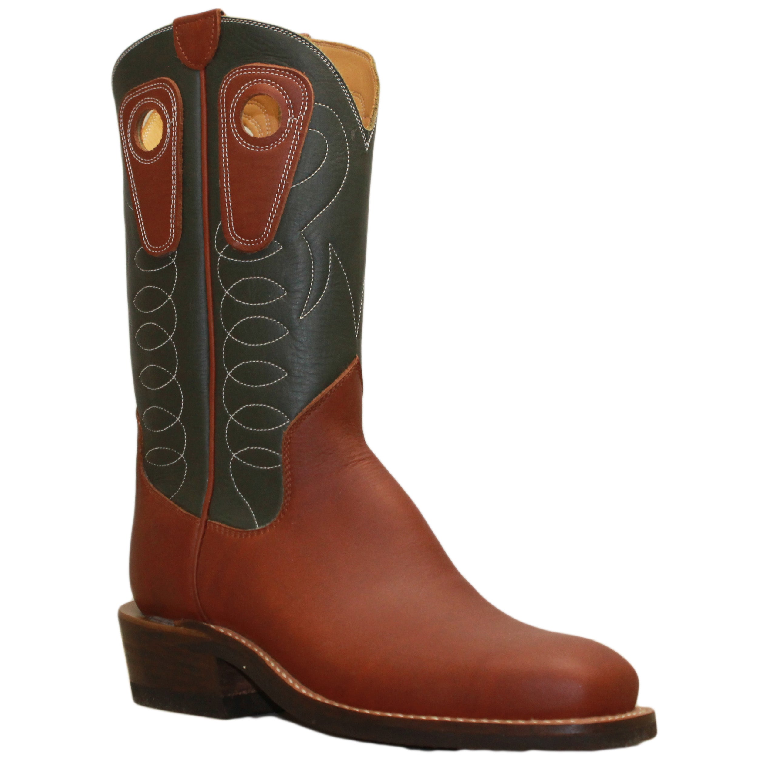 12" Upper With Loop Stitching - Beck Cowboy Boots