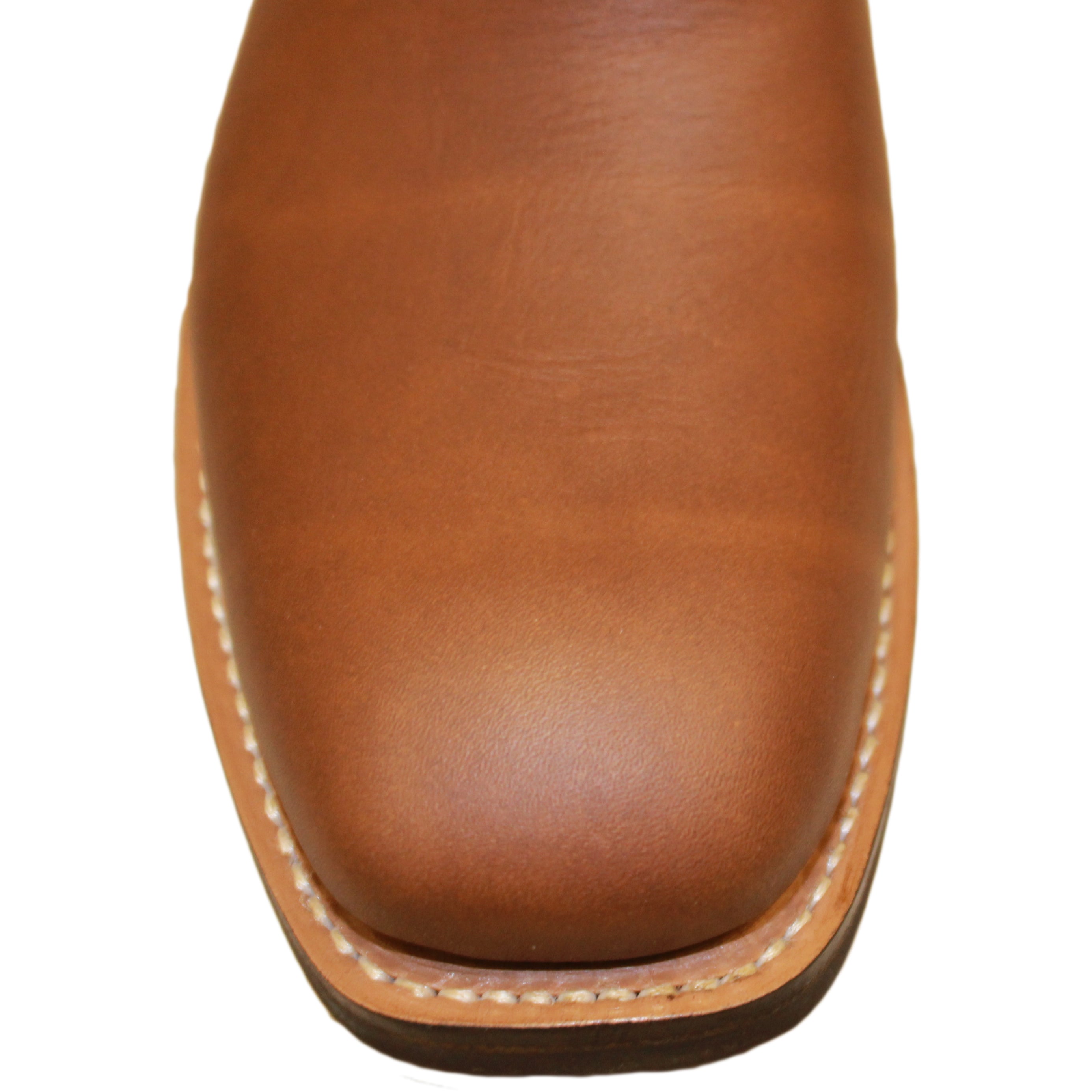 14" Forest upper w/ Beck Classic Stitching
Saddle Timberjack Steer Vamp
Wide French Square Toe
Slightly Tapered Heel