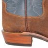 12" Blue Upper w/ Loops Stitching

Grizzly Rough Out Steer Vamp

Regular French Square Toe

Slightly Tapered Heel