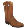12" Brown upper w/ Loops Stitching

Saddle Timberjack Steer Vamp

Round Toe

Block Heel