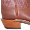 14" Wine Upper w/ Diamond Stitching

Grizzly Steer Vamp

Regular Forties Square Toe

Slightly Tapered Heel