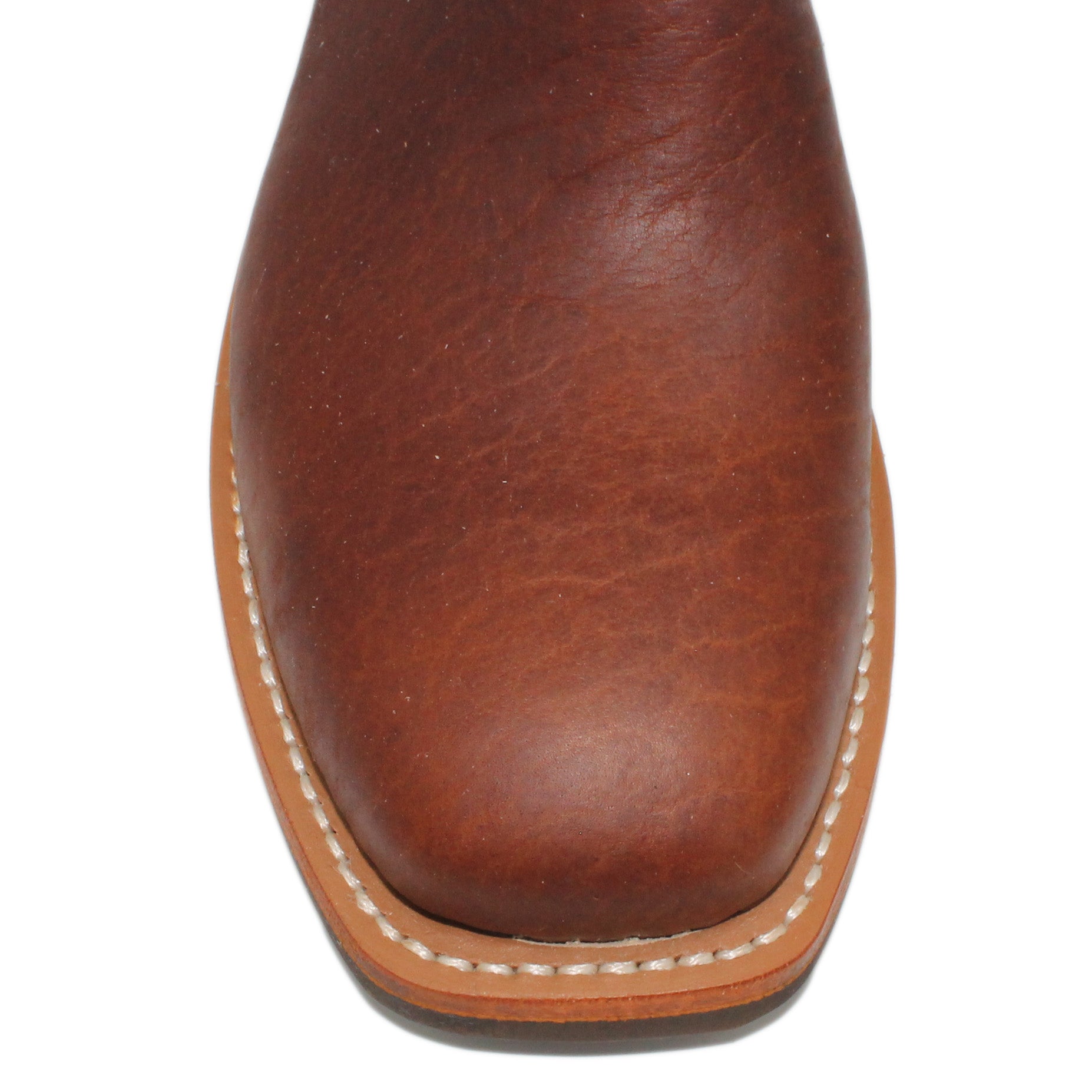14" Blue upper w/ Beck Classic Stitching

Bison Vamp

Wide French Square Toe

Slightly Tapered Heel