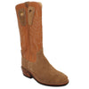 14" Brown Upper w/ Beck Classic Stitching

Saddle Timberjack Rough Out Steer Vamp

Regular Forties Square Toe

Slightly Tapered Heel
