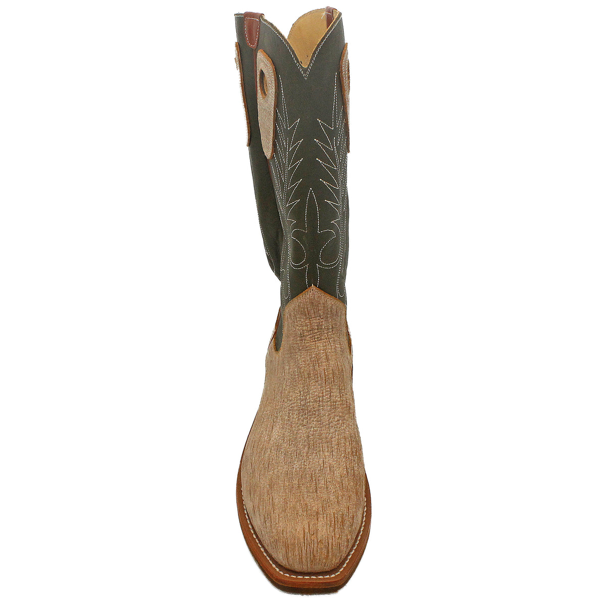 14" Forest upper w/ Beck Classic Stitching

Bifrost Yak Vamp

Regular French Square Toe

Slightly Tapered Heel