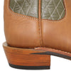 14" Forest Upper w/ Diamond Stitching

Saddle Timberjack Steer Vamp

Regular French Square Toe

Slightly Tapered Heel