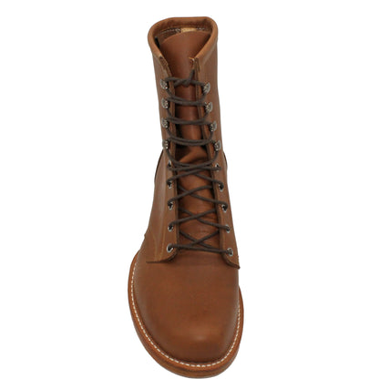 8" Lace-Up

Saddle Timberjack Steer

Munson Toe

Slightly Tapered Heel
