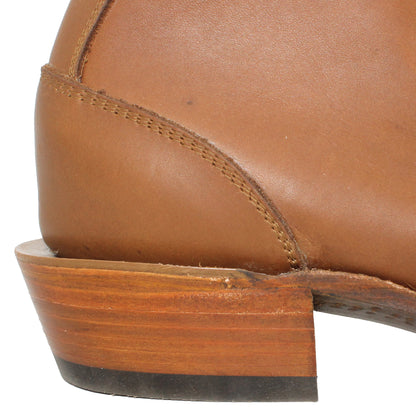 8" Lace-Up

Saddle Timberjack Steer

Munson Toe

Slightly Tapered Heel