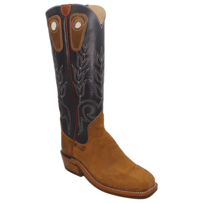 16" Purple upper w/ Tulip Stitching

Tibetan Yak Rough Out Vamp

Wide French Square Toe

Slightly Tapered Heel