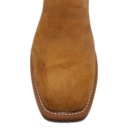 16" Purple upper w/ Tulip Stitching

Tibetan Yak Rough Out Vamp

Wide French Square Toe

Slightly Tapered Heel