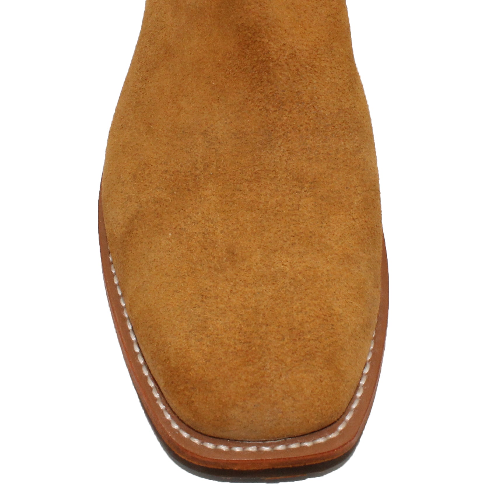 14" Red upper w/ Diamond Stitching

Waxed Yak Vamp

Wide French Square Toe

Slightly Tapered Heel