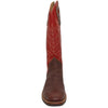 Red Uppers w/ Tulip Stitching

Grizzly Steer Vamp

Wide French Square Toe

Block Heel