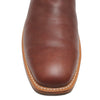 Red Uppers w/ Tulip Stitching

Grizzly Steer Vamp

Wide French Square Toe

Block Heel