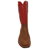 14" Red Uppers w/ Diamond Stitching

Saddle Timberjack Steer Vamp

Regular French Square Toe

Slightly Tapered Heel
