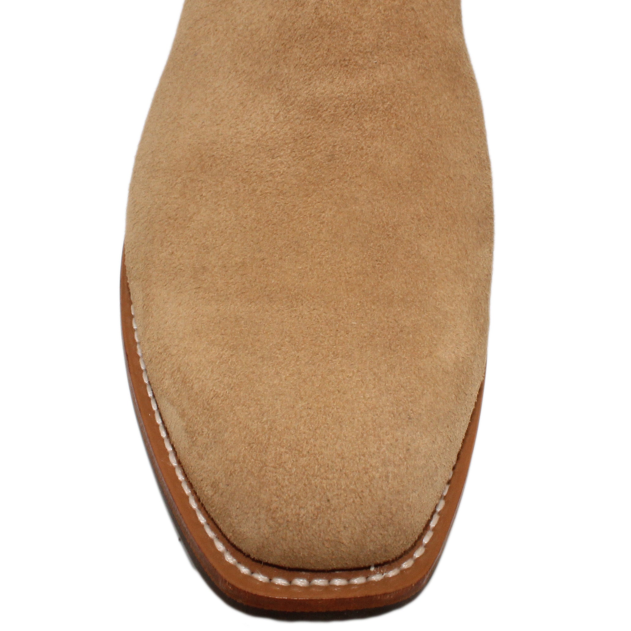 14" Wine Upper w/ Diamond Stitching

Buckskin Rough Out Steer Vamp

Regular French Square Toe

Slightly Tapered Heel