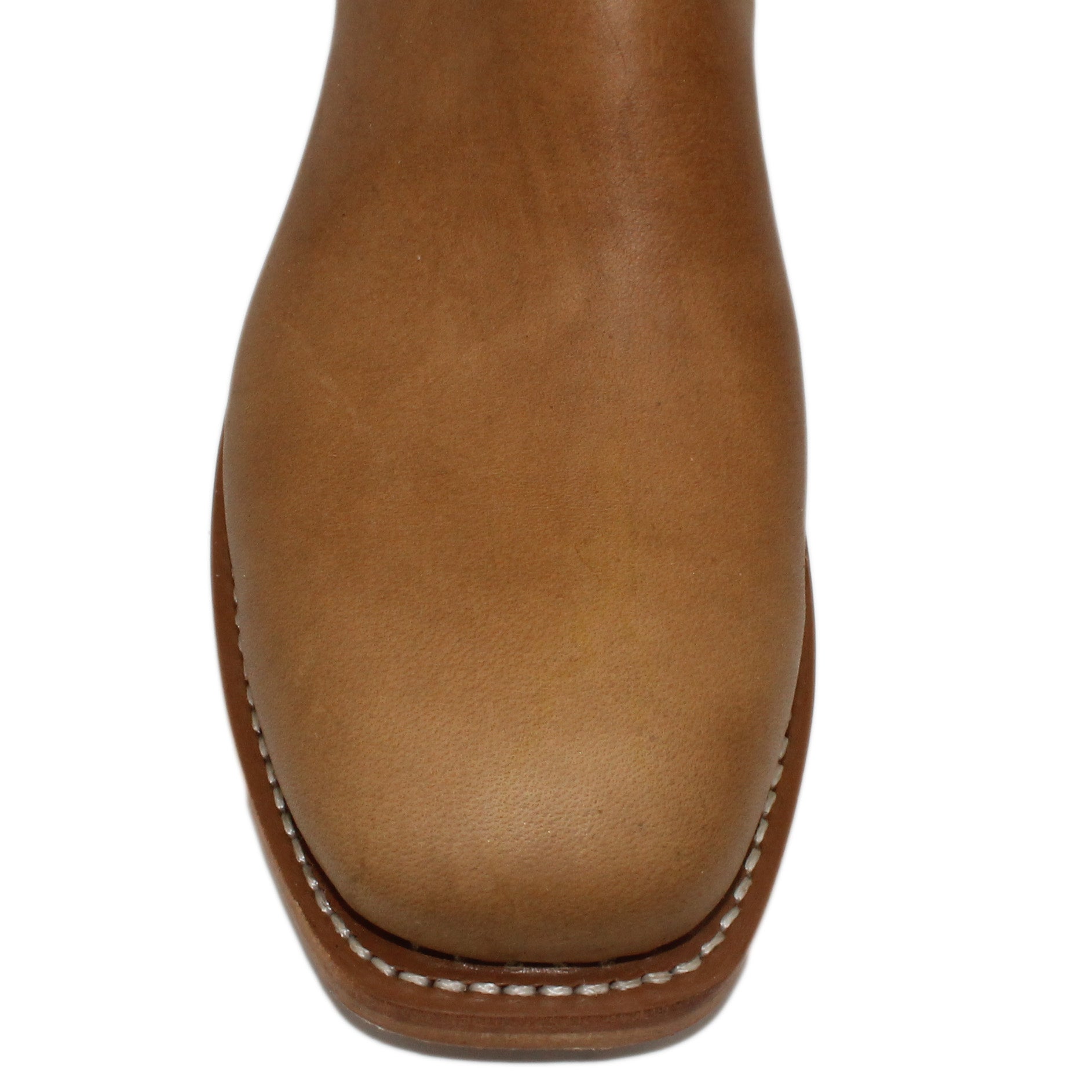 14" Wine Upper w/ Diamond Stitching

Buckskin Steer Vamp

Wide French Square Toe

Slightly Tapered Heel