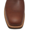 12" Wine Upper w/ Loops Stitching

Grizzly Steer Vamp

Wide French Square Toe

Slightly Tapered Heel