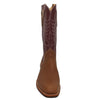 14" Wine Upper w/ Beck Classic Stitching

Saddle Timberjack Steer Vamp

Regular French Square Toe

Slightly Tapered Heel