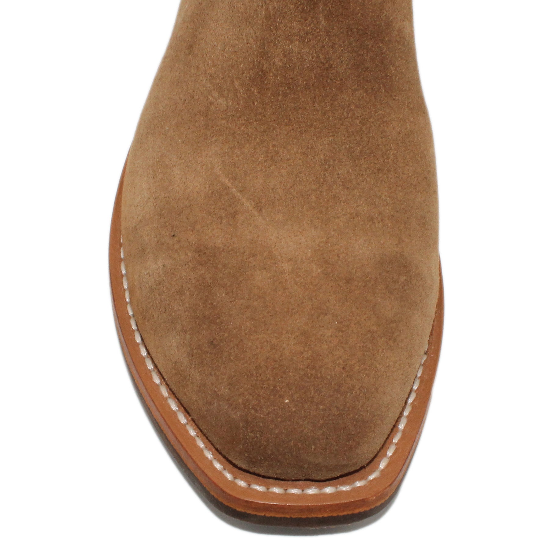 14" Wine Upper w/ Diamond Stitching

Saddle Timberjack Rough Out Steer Vamp

Regular French Square Toe

Block Heel