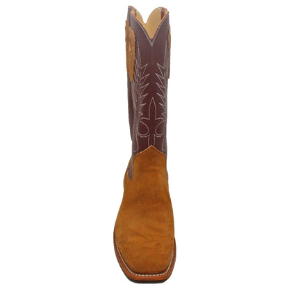 14" Wine upper w/ Beck Classic Stitching

Tibetan Yak Rough Out Vamp

Wide French Square Toe

Slightly Tapered Heel