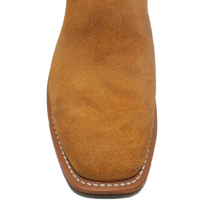 14" Wine upper w/ Beck Classic Stitching

Tibetan Yak Rough Out Vamp

Wide French Square Toe

Slightly Tapered Heel
