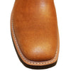 14" Wine Upper w/ Diamond Stitching

Bourbon Waxed Steer Vamp

Wide French Square Toe

Slightly Tapered Heel