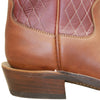 14" Wine Upper w/ Diamond Stitching

Saddle Timberjack Steer Vamp

Wide French Square Toe

Slightly Tapered Heel